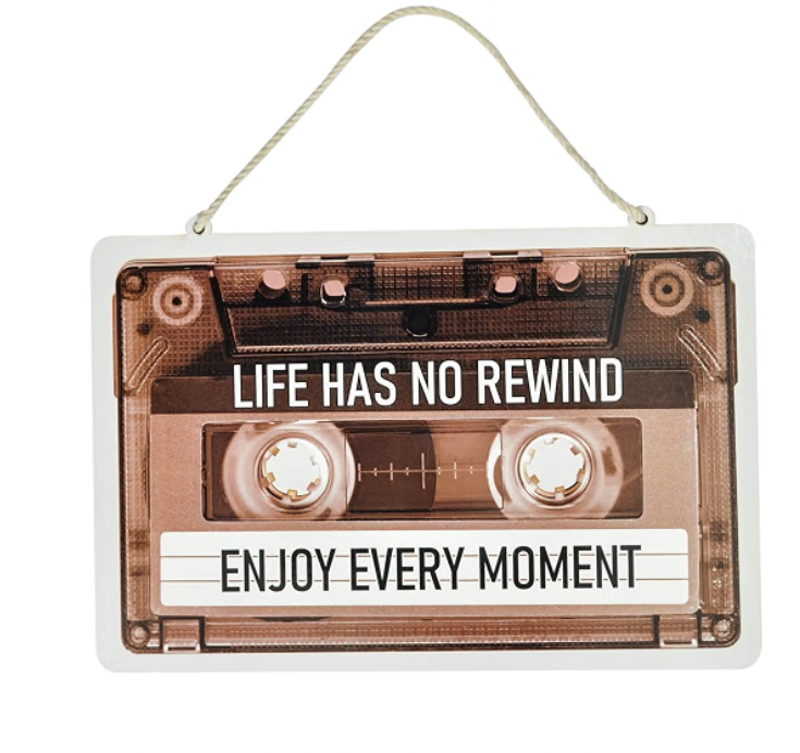 Retro Motivational Wall Hanging Vintage Style