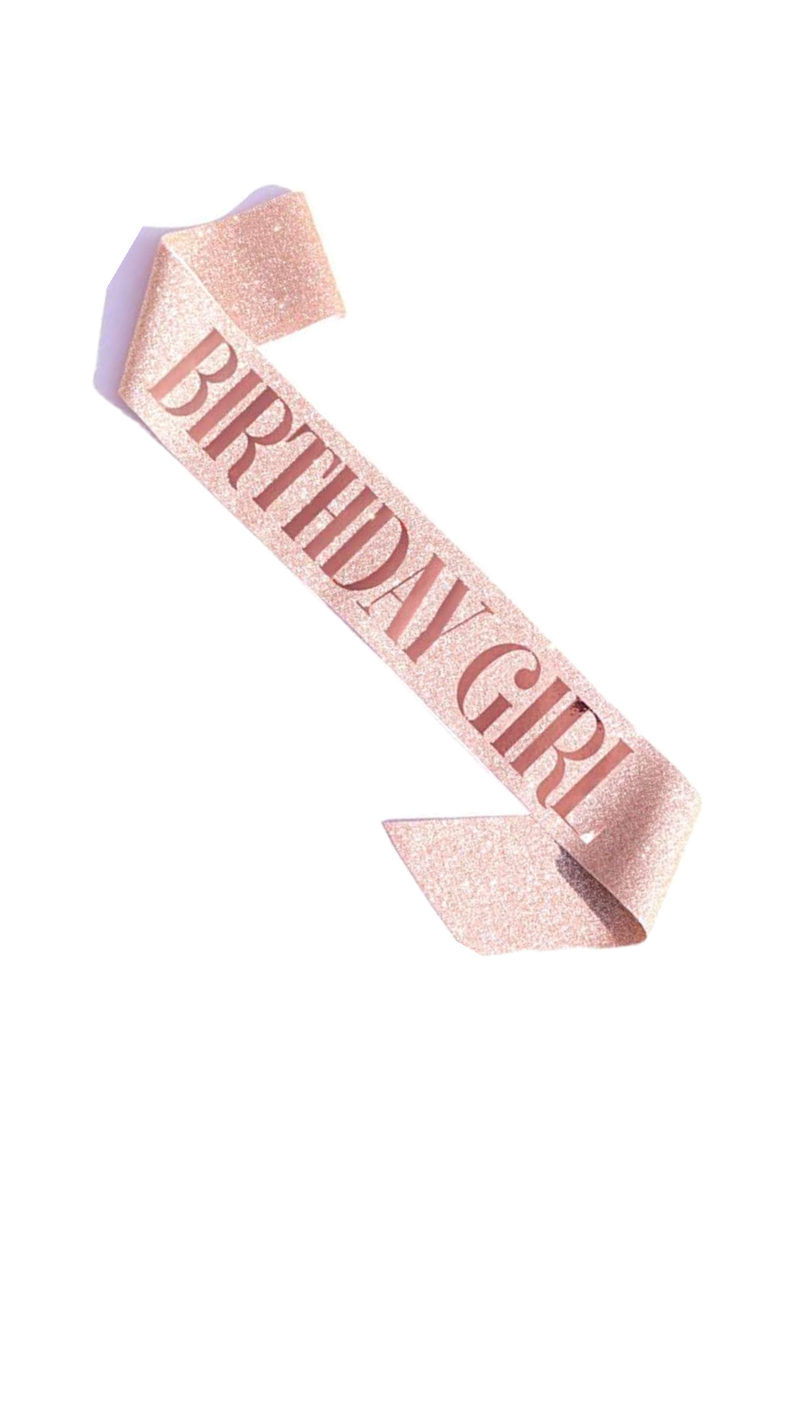 ' BIRTHDAY GIRL ' BANNER - (WITH CROWN ) - 2 PCS